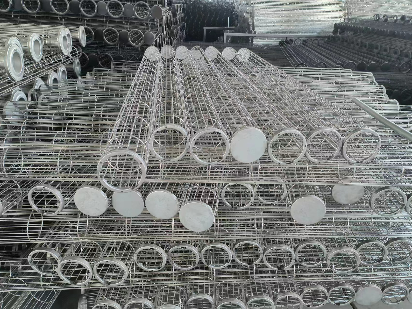 除尘滤袋笼骨批发 攀枝花耐腐蚀骨架